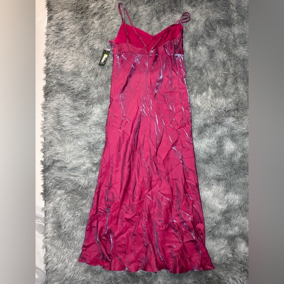 Wild Fable Iridescent Sleeveless Maxi Gown - Pink Size Extra Large NWT - Picture 4 of 5